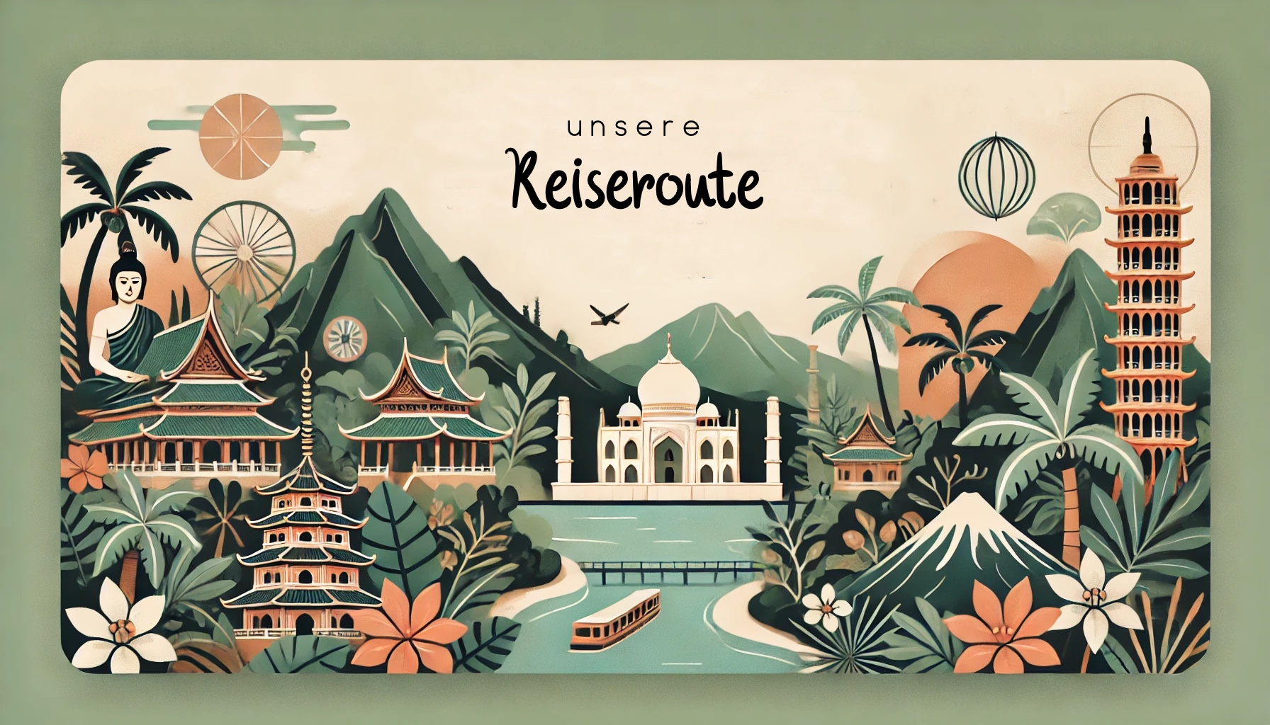 Planung der Reiseroute