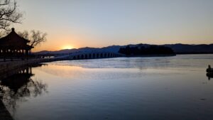 SommerpalastSeeSonnenuntergang