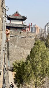 XiAnStadtmauerHiJessi